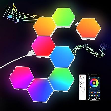 Led Wall Panels, Gaming Lights, Bedroom Gaming, Light App, Home Theaters, Light Panels, Bedroom Games, Indoor Wall Lights, Led Panel Light