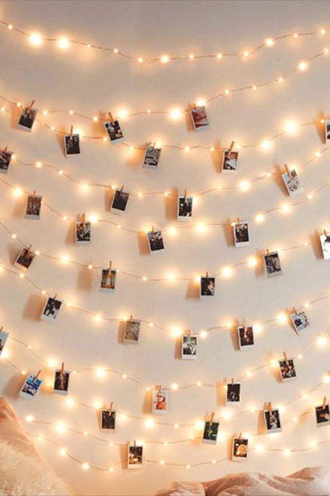 Birthday Fairy Lights, Fairy Lights Bedroom Wall, Photo Clip String Lights, Yoga Candles, Fun Exercises, Birthday Fairy, Dorm Decoration, Led Fairy String Lights, Fairy Lights Bedroom