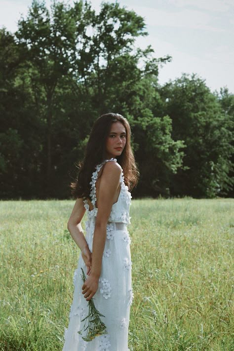 Outdoor Photoshoot, The Grass, White Dress, Wattpad, Books, Photography, White