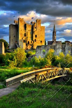 /Norman Trim Castle, County Meath, Ireland Trim Ireland, Strange Houses, Meath Ireland, Irish Vacation, Green Roots, Irish Things, Castle Ireland, Irish Castles, Travel Ireland