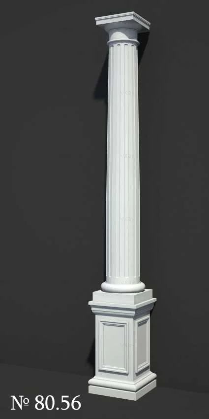 120+ Models of Decorative Columns in 3D formats: STL, SKP, 3DS, OBJ • [ArtFacade] Column Cladding, Columns Decor, Exterior Columns, Cornice Design, Decorative Columns, Doric Column, Square Columns, Brick Arch, Column Base