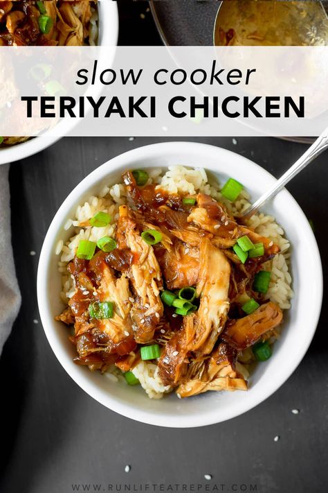 Breakfast Recipes Meal Prep, Crockpot Teriyaki, Easy Recipes Breakfast, Chicken Recipes Pasta, Dinner Ideas Quick, Slow Cooker Teriyaki Chicken, Teriyaki Recipe, Slow Cooker Teriyaki, Popular Dinner Recipes