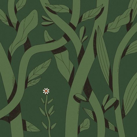 Experimenting with textures 🌿 . . . #illustration #digitalillustration #flowerillustration #flower #flowerdrawing #flowers #drawing Withered Flower Drawing, Vines Illustration, Drawing Vines, Ferns Illustration, Vine Illustration, Textures Illustration, Art Deco Flowers, Landscape Graphic, Forest Drawing