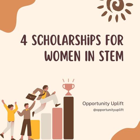 4 scholarships for women in stem! #womeninstem #womenshistorymonth #stem #scholarships Women In Stem, Womens History Month, For Women, On Instagram, Quick Saves, Instagram