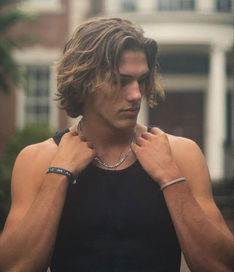 Surfer Hairstyles, Guy Haircuts, Hairstyles Thick Hair, Boy Haircuts Long, Surfer Hair, Haircuts Long, Guy Haircuts Long, Mens Hairstyles Thick Hair, Wavy Hair Men