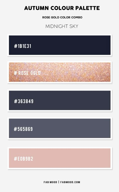 Rose Gold Matching Colors, Glitz And Glam Color Palette, Rose Gold Palette Colour Schemes, Rose Gold Color Palette Colour Schemes, Colors That Go With Rose Gold, Rose Gold Color Combinations, Rose Gold Color Scheme, Rose Gold Combination, Glam Color Palette