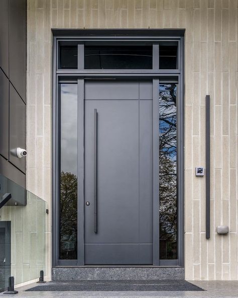 Steel doors exterior