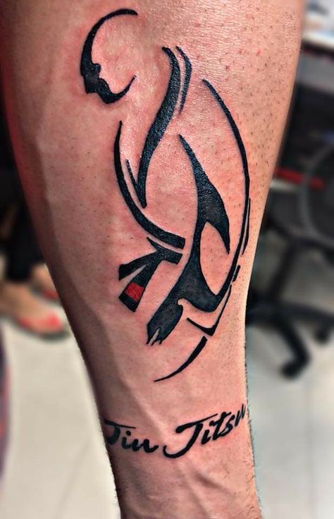 Brazilian Jiu Jitsu Tattoo, Karate Tattoos, Bjj Tattoo, Japanese Jiu Jitsu, Bjj Quotes, Jiu Jitsu Tattoo, Japanese Tattoo Symbols, Bjj Belts, Tattoo Bracelet