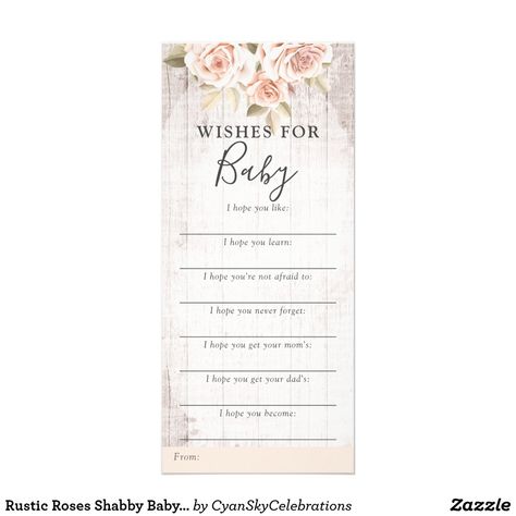 Baby Shower Program Ideas, Baby Shower Program, Baby Shower Games Unique, Baby Shower Advice Cards, Farm Baby Shower, Baby Shower Wishes, Baby Shower Advice, Invitations Ideas, Girl Themes