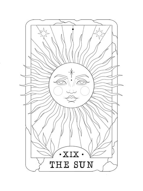 Five Of Wands, Sun And Moon Tarot, The Sun Tarot Card, Tarot Card Tattoo, Tarot Tattoo, Card Tattoo Designs, The Moon Tarot Card, The Sun Tarot, The Moon Tarot