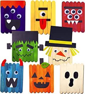 Diy Halloween Toys, Halloween Craft Kits, Halloween Arts, Monster Crafts, Halloween Wood Crafts, Halloween Arts And Crafts, Halloween Supplies, Halloween Toys, Halloween Diy Crafts