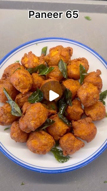 Anusrikanth on Instagram: "Paneer 65 Recipe   #paneer #paneer65 #simplerecipes #quickrecipes #tastyfood #snacktime #followｍe #instafood" Paneer 65 Recipe, Paneer Recipes Snacks, Paneer Snacks, Paneer Dishes, Paneer Recipes, Paneer, Side Dishes, Snack Recipes, Snacks