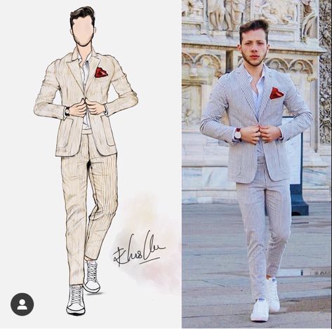 Men Illustration, Basic Art Techniques, Fashion Sketches Men, Suits And Sneakers, Basic Art, Boy Sketch, Fashion Figure, Fashion Figure Drawing, Dress Illustration