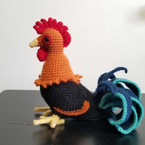 Hello amigurumi lovers and beautiful visitors, I wanted to share the free amigurumi patterns for you here. In my article I will share 1 pattern and how to Crochet Chicken Pattern Free, Chicken Patterns, Panda Applique, Crocheted Chicken, Crochet Baby Shoes Free Pattern, Amigurumi Chicken, Crochet Farm Animals, Chicken Crochet, Crochet Bird Patterns