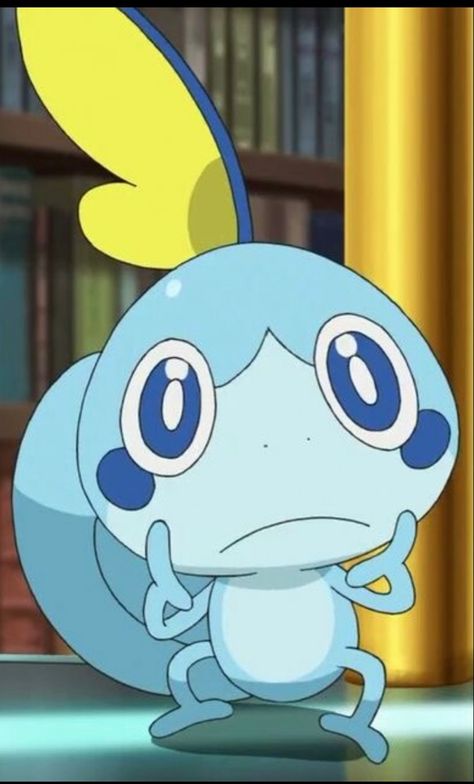 (816) Sobble (Screenshot) Blissey Pokemon Wallpaper, Sobble Pokemon Icon, Oshawott Icon, Pokemon Sun And Moon Icons, Sobble Pokemon, Ash Pokemon Journeys Icons, Pokémon Wallpaper, Pokemon Collection, Pfp Ideas