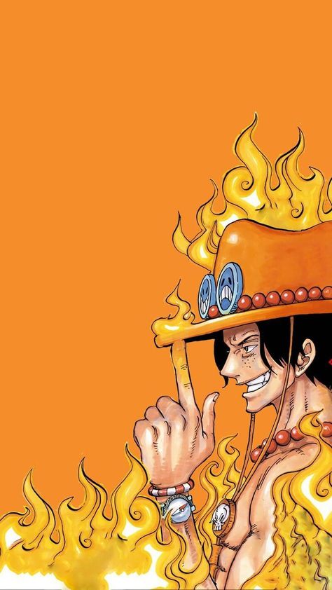 Ace One Piece Manga Color, One Piece Ace Wallpaper, Ace Wallpaper One Piece, Ice One Piece, Ace One Piece Wallpapers, Barba Blanca One Piece, 4k Wallpaper Android, Ace One Piece, رورونوا زورو