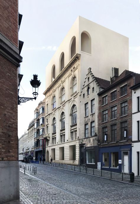 Gallery of Barozzi Veiga Wins Competition to Design and Renovate the Jewish Museum of Belgium - 2 Belgium Brussels, Building Extension, Jewish Museum, Best Architects, Architectural Practice, Urban Fabric, New Museum, Art Institute Of Chicago, Exhibition Space