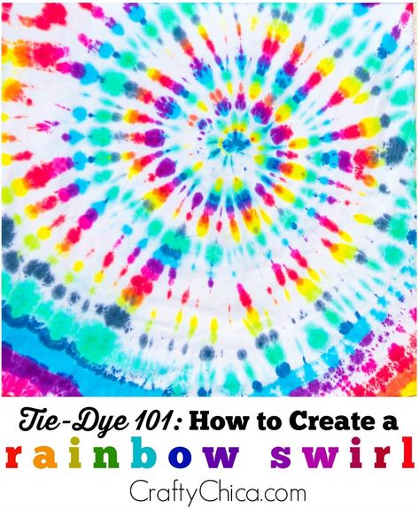 15 Summer Tie-Dye Projects You'll Want to Try! - The Crafty Chica! Crafts, Latinx art, creative motivation Tie Dye Chalk Art, Tie Dye Fashion Outfits, Sekka Shibori, How To Make A Tie, Shibori Dress, Swirl Tie Dye, Tie Dye Shirts Patterns, Ty Dye, Tie Dye Patterns Diy