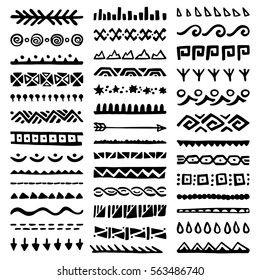 Hand Drawn Borders, Drawn Borders, Hand Drawn Border, African Pattern Design, African Symbols, Muster Tattoos, Native American Symbols, American Symbols, Aztec Art