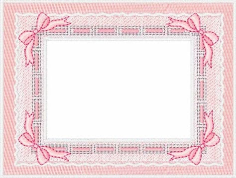 Scrapbook Printables Free Templates, Border Designs For Projects Coquette, Coquette Design Paper, Coquette Powerpoint Background, Coquette Designs For Scrapbook Printable, Coquette Border, Coqquete Border, Border Design Pink Coquette, Pink Wallpaper Desktop