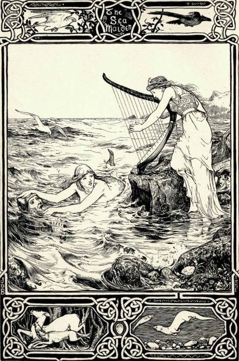 Convallaria maialis Irina Vinnik, Charles Robinson, Sea Maiden, Celtic Fairy, Heath Robinson, Irish Fairy, Pre Raphaelite Art, John Everett Millais, Victorian Books