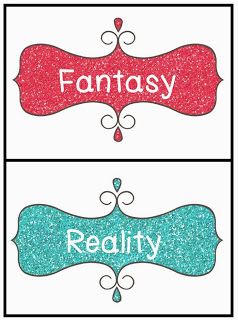 Fantasy vs Reality Fantasy Vs Reality, Penguin Research, Genre Activities, Friday Freebie, Polar Opposites, Doodle Bugs, Kindergarten Language Arts, Fun Classroom Activities, Classroom Freebies