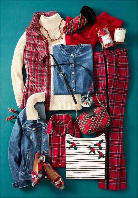 Talbots Outfits, Talbots Fashion, Christmas Sweater Outfits, Christmas Attire, Plus Size Petite, Holiday Style, Midi Skirts, Matches Fashion, Casual Winter Outfits