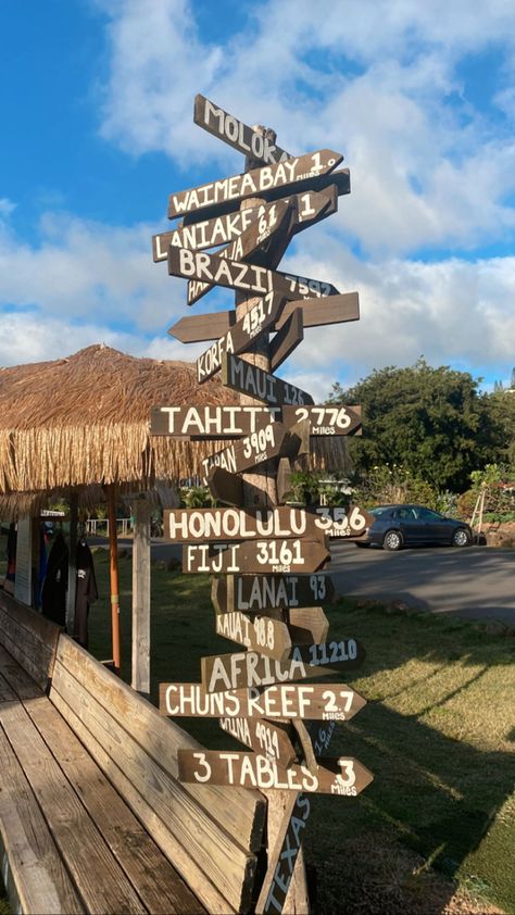 Waimea Bay, Honolulu, Maui, Highway Signs, Dream Life, Brazil, Texas