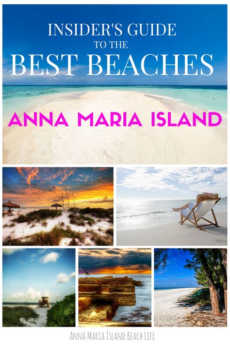 Read our Insider's Guide to the Best Beaches of Anna Maria Island, Florida Anna Maria IslanD Home Rental Anna Maria Island Florida, Holmes Beach, Usa Roadtrip, Home Rental, Visit Florida, Anna Maria Island, Sanibel Island, Philippines Travel, Best Beaches