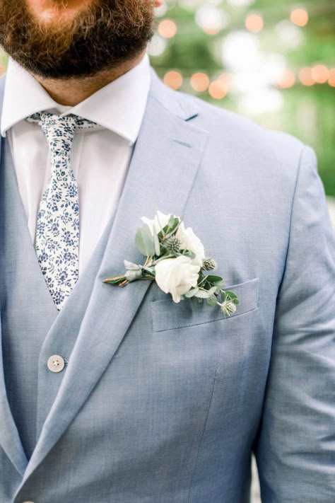 4 Stunning Spring Wedding Colors | The Wedding Guys Natural Outdoor Wedding, Greenery Boutonniere, Pastel Wedding Theme, Pink Boutonniere, Champagne Tie, Wedding Tux, Groom Wedding Attire, February Wedding, Groomsmen Outfits