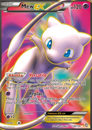 mew-ex dragons exalted drx 120 ptcgo Hugh Pokemon, Mew Pokemon Card, Pokemon Gyarados, Pokemon Cards Legendary, White Dragons, Mew Pokemon, Pokemon Tcg Cards, Rare Pokemon Cards, Mew And Mewtwo