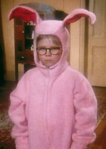 Ralphie's Bunny Suit from A Christmas Story Movie Best Christmas Movies, Fraggle Rock, Bunny Suit, I Love Cinema, Fire Emblem Heroes, Christmas Story, Great Movies, A Christmas Story, Christmas Movies