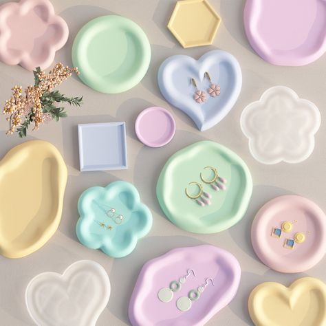 Silicone mold dish-Heart tray resin mold-Flowers plate silicone mold-Clouds Storage tray mold-Resin jewelry tray DIY 1> Size: Please refer to the picture. 2> Quantity: 1 pc per listing, come with only the mold, do not have any samples. 3> Our silicon mold is made with quality durable silicon by advanced techniques. The finished product is precise, high transparency, flexible and easy take off from the mold. 4> The molds can be used for epoxy resin, concrete, plaster, cement crafts. Shopping Note Jewelry Tray Diy, Concrete Flowers, Diy Plates, Diy Jewelry Tray, Cement Tray, Concrete Molds Diy, Resin Concrete, Tray Resin, Diy Plaster