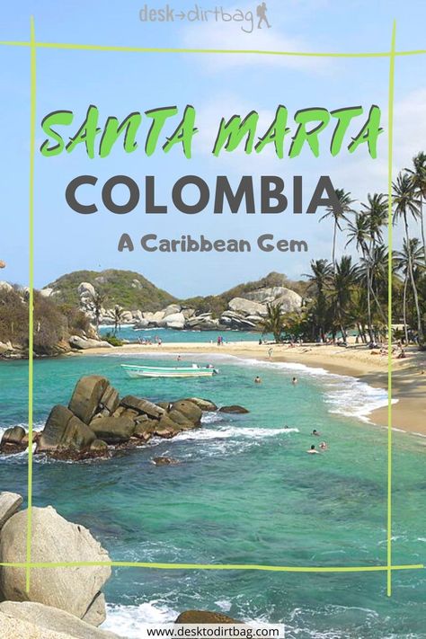 Santa Marta, Colombia may not be as popular, colorful, or tourist-friendly as the more popular Cartagena, but you’ll find that it has it��’s own gritty charm. The real draw of Santa Marta is that it provides an excellent home base for a number of incredible eco-attractions that lie nearby. Check out my comprehensive guide to the best things to do in Santa Marta Colombia! #santamarta #colombia #travel #southamerica Palomino Colombia, Colombia Wedding, Colombia Travel Guide, South America Travel Destinations, Visit Colombia, Latin America Travel, Backpacking South America, South America Destinations, Colombia Travel