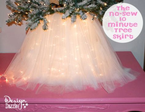 diy tree skirt Christmas project Christmas Preparation, Christmas Tree Decorations Diy, A White Christmas, Christmas On A Budget, Thoughtful Christmas Gifts, Noel Christmas, No Sew, Tree Skirt, Christmas Deco