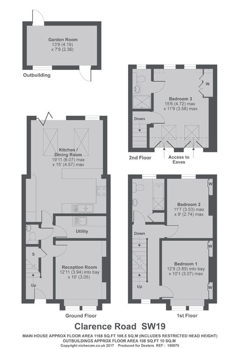 London Terrace House Kitchen, 3 Bed Semi Extension Floorplan, 3 Bed Semi Extension Ideas, Rear Extension Ideas 1930s House, Terrace House Extension Floor Plans, Semi Detached House Extension Floorplan, Small Victorian House Plans, 1930s House Extension Floorplan, Semi Detached House Extension