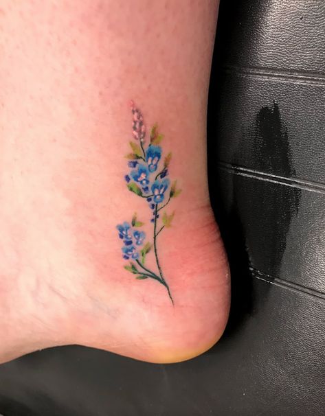 Bluebonnets Drawing, Bluebonnets Tattoo, Small Bluebonnet Tattoo Simple, Blue Bonnet Tattoo Simple, Tiny Bluebonnet Tattoo, Dainty Bluebonnet Tattoo, Texas Bluebonnet Tattoo, Bluebonnet Tattoos, Bluebonnet Fine Line Tattoo