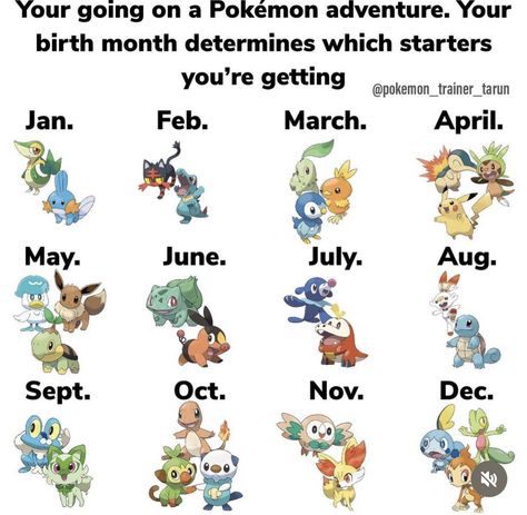 Pokemon Trainer, Pocket Monsters, Birth Month, Pikachu, Pokemon, Quick Saves, Pokémon