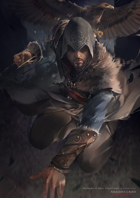 Ezio artwork Assasing Creed, Assassin's Creed Ezio, Assassin's Creed Wallpaper, Assassin's Creed Brotherhood, Ezio Auditore, Connor Kenway, Assassins Creed 2, All Assassin's Creed, Assassins Creed Series