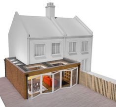 1930s House Extension, Wraparound Extension, Ground Floor Extension, Wrap Around Extension, Small House Extensions, Bungalow Extensions, Flat Roof Extension, Single Storey Extension, Extension Plans