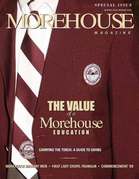 Morehouse College Aesthetic, School Magazine Ideas, College Farewell, Hbcu Colleges, School Elements, 12 Week Year, Morehouse College, College Letters, Spelman College