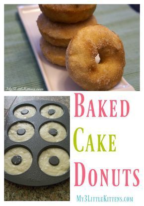 These Baked Cake Donuts Recipe is not only an easy recipe, but it is perfect for any occasion. Can you say absolutely delicious? Cake Donut Recipe Baked, Cake Doughnuts Recipe, Homemade Baked Donuts, Baked Doughnut, Baked Doughnut Recipes, Cake Donuts Recipe, Cake Doughnuts, Doughnut Pan, Easy Donut Recipe