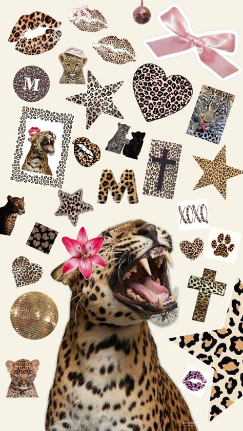 Glamour Wallpaper, Cheetah Wallpaper, Leopard Print Background, Cheetah Print Wallpaper, Beach Wall Collage, Best Friend Wallpaper, Wallpaper Iphone Boho, Emoji Drawing, Stitch Drawing