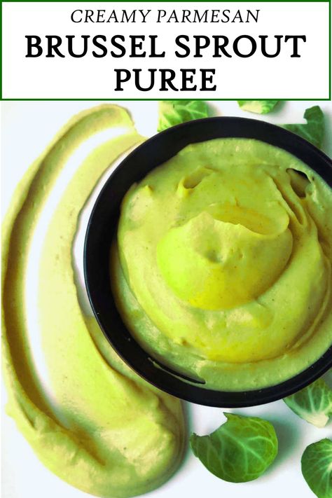 Puree Vegetables Recipes, Broccoli Puree Recipes, Puree Recipes, Puree Vegetable Soup, Pureed Veggie Soup, Pea Puree Recipe, Stage 1 Vegetable Purees, Boiled Brussel Sprouts, Bruccels Sprouts