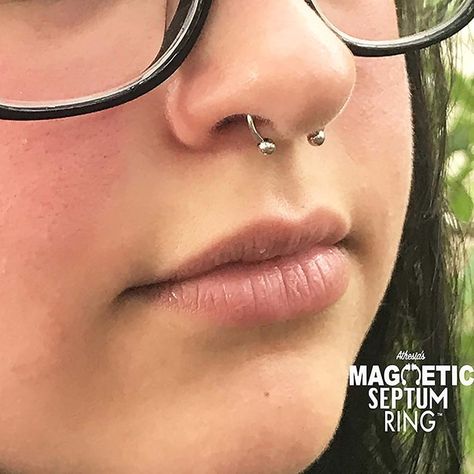 Magnetic Nose Ring, Magnetic Septum, Fake Septum Piercing, Nose Jewels, Faux Nose Ring, Piercing Fake, Diy Easter Gifts, Piercing Septum, Fake Nose Rings