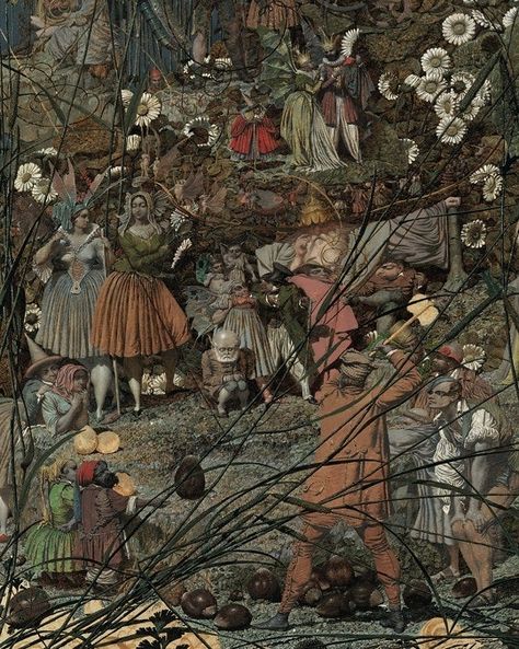 Richard Dadd’s Master-Stroke – The Public Domain Review Richard Dadd, Ancient Egyptian Deities, Fairy Paintings, Victorian Paintings, Most Famous Paintings, Famous Pictures, Weird Creatures, Fantasy Fairy, The Fairy