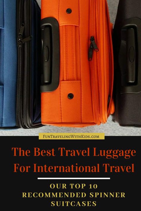 Best Travel Luggage, Travel Needs, Travel Luggage Suitcases, Best Suitcases, Travel Bag Essentials, Travel Words, Best Carry On Luggage, Best Luggage, Travel Gadgets