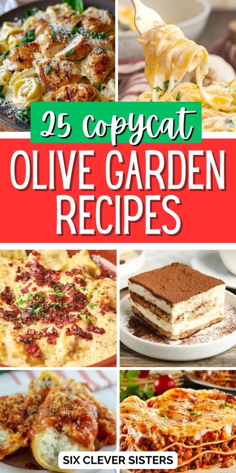 Olive Garden Copycat Recipes, Olive Garden Pasta, Restaurant Recipes Famous, Copycat Recipes Olive Garden, Copycat Olive Garden, Olive Garden Copycat, Olive Garden Recipes, Diner Recept, Copykat Recipes