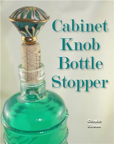 @KatieSheaDesign ♡❤ #DIY ❤♡ ♥ ❥  How to make an Anthropologie cabinet knob wine bottle stopper Anthropologie Cabinet, Diy Wine Cork Crafts, Wine Crafts, Cork Ideas, Wine Cork Projects, Cork Bottle, Painted Bottles, Wine Bottle Corks, Wine Craft