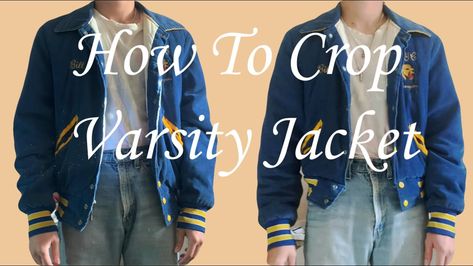 Step by step tutorial on how to crop varsity jacket by yourself Some wording position pretty messed up IG: https://www.instagram.com/azrimustafa_/ Tim..., #crop #DIY #howto #saintlaurent #varsityjacket Check more at https://reliablecastings.biz/how-to-crop-a-varsity-jacket-diy-no-tailor-needed/ Diy Varsity Jacket, Crop Varsity Jacket, Jacket Diy, Diy Jacket, A Jacket, Varsity Jacket, Step By Step, Saint Laurent, Instagram